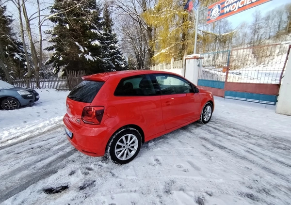 Volkswagen Polo cena 23999 przebieg: 100000, rok produkcji 2016 z Góra małe 172